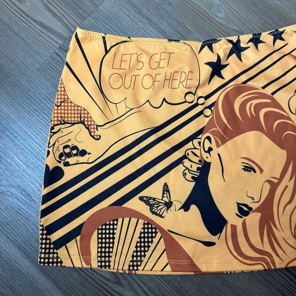 NWOT House of Sunny Mini Skirt 4 - Picture 2 of 4